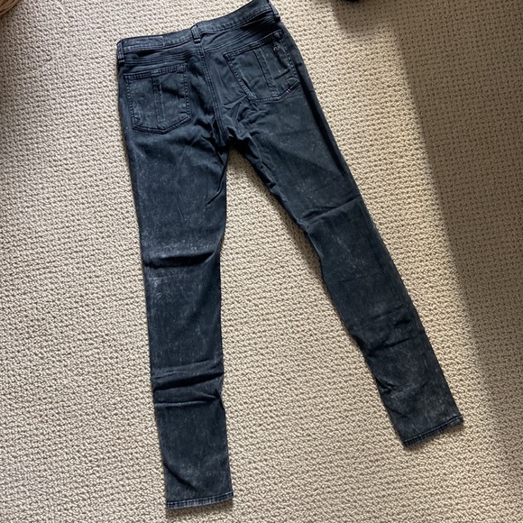 Skinny Soft Rag and Bone Jean Leggings in Charcoal Grey - Picture 2 of 11